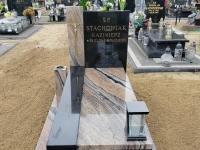 Nagrobek granitowy pojedyńczy