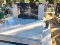 Nagrobek granitowy podwójny 