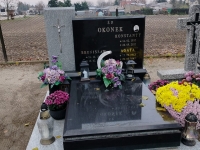 Nagrobek granitowy podwójny 